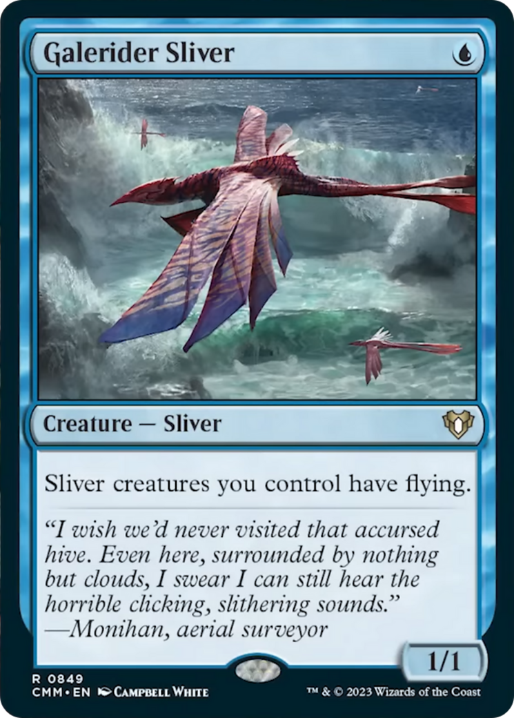 Galerider Sliver [Commander Masters] | Jomio and Rueliete's Cards and Comics