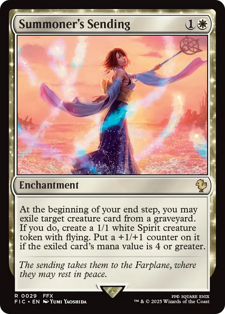 Summoner's Sending [FINAL FANTASY Commander] | Jomio and Rueliete's Cards and Comics