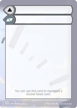 Helper Card (3/9) [Strixhaven: School of Mages Tokens] | Jomio and Rueliete's Cards and Comics