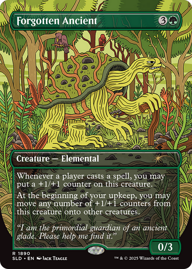 Forgotten Ancient (Rainbow Foil) [Secret Lair Drop Series] | Jomio and Rueliete's Cards and Comics