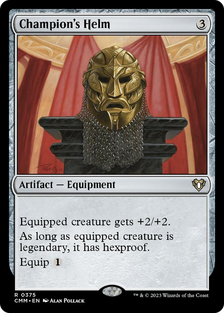Champion's Helm [Commander Masters] | Jomio and Rueliete's Cards and Comics