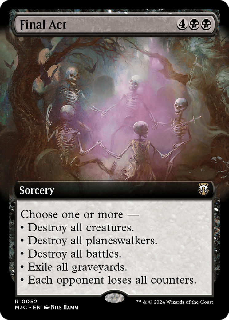 Final Act (Extended Art) [Modern Horizons 3 Commander] | Jomio and Rueliete's Cards and Comics