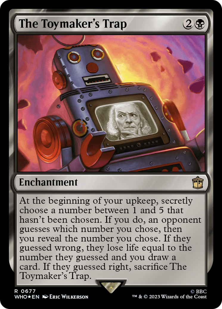 The Toymaker's Trap (Surge Foil) [Doctor Who] | Jomio and Rueliete's Cards and Comics