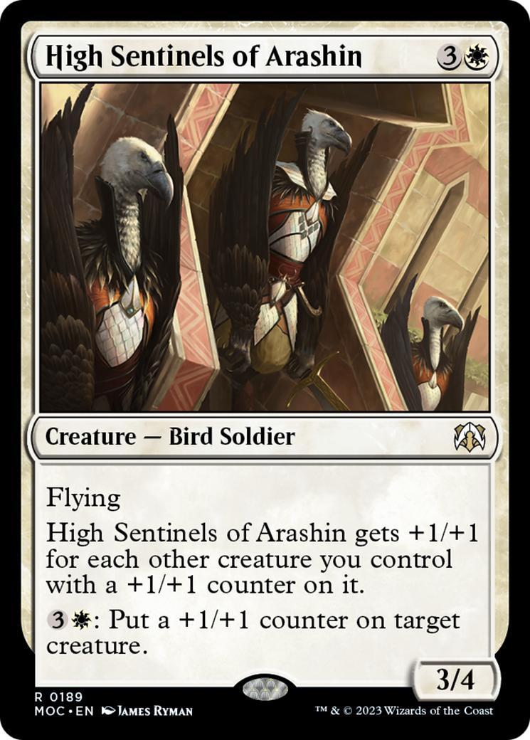 High Sentinels of Arashin [March of the Machine Commander] | Jomio and Rueliete's Cards and Comics