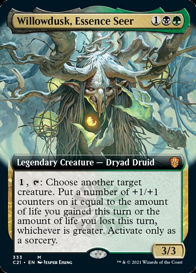 Willowdusk, Essence Seer (Extended Art) [Commander 2021] | Jomio and Rueliete's Cards and Comics
