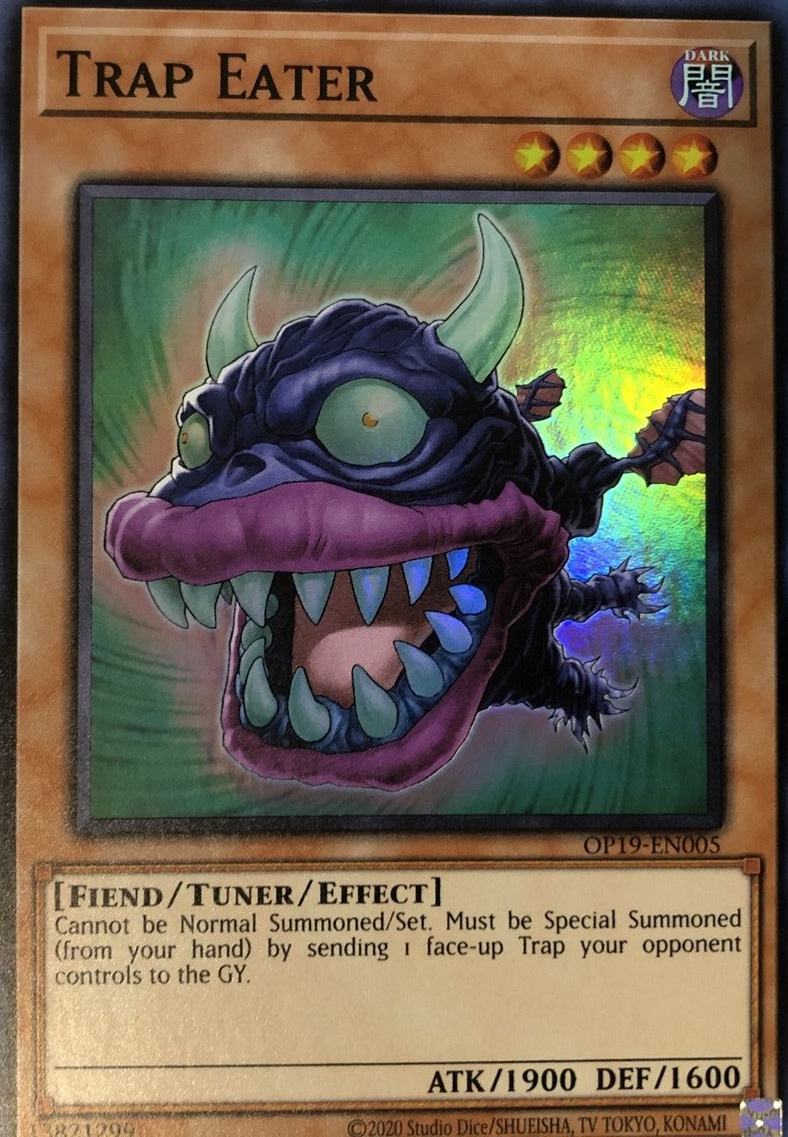 Trap Eater [OP19-EN005] Super Rare | Jomio and Rueliete's Cards and Comics