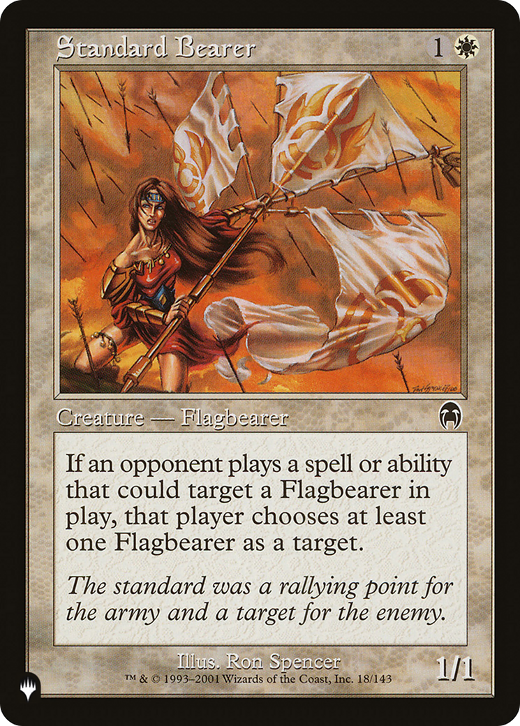 Standard Bearer [The List] | Jomio and Rueliete's Cards and Comics