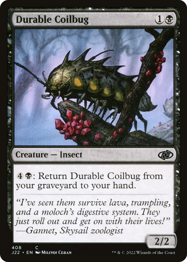 Durable Coilbug [Jumpstart 2022] | Jomio and Rueliete's Cards and Comics