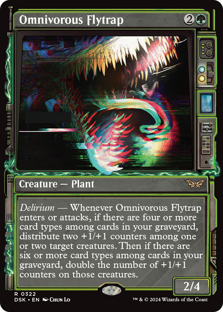 Omnivorous Flytrap (Showcase) [Duskmourn: House of Horror] | Jomio and Rueliete's Cards and Comics