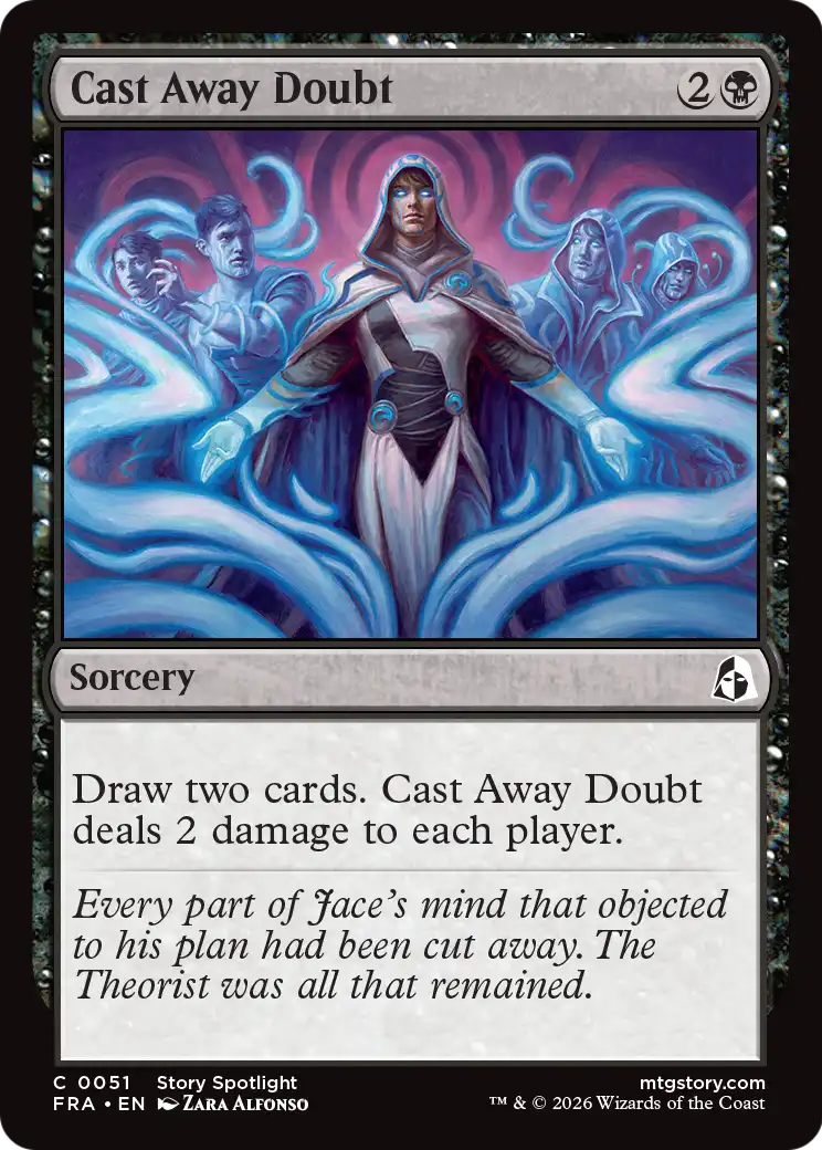 Cast Away Doubt [Reality Fracture] | Jomio and Rueliete's Cards and Comics