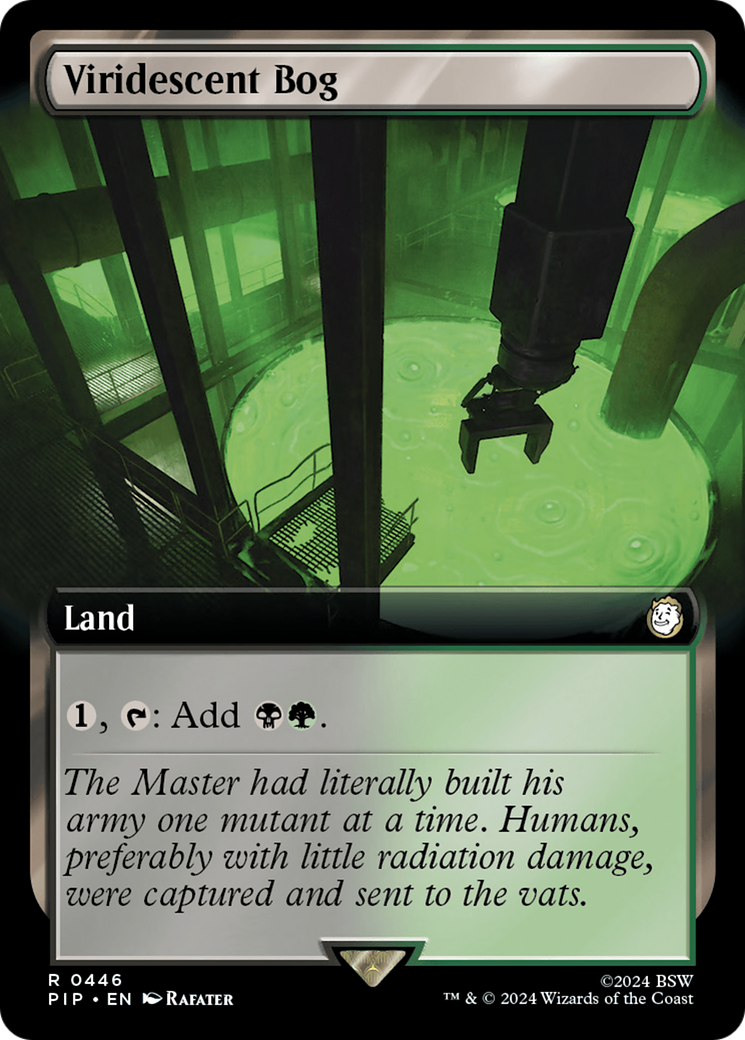 Viridescent Bog (Extended Art) [Fallout] | Jomio and Rueliete's Cards and Comics