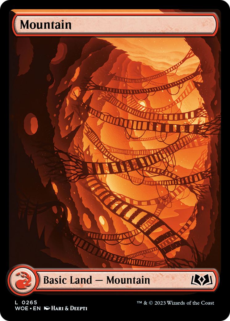 Mountain (265) (Full-Art) [Wilds of Eldraine] | Jomio and Rueliete's Cards and Comics