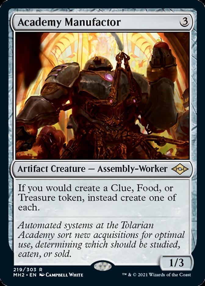 Academy Manufactor [Modern Horizons 2] | Jomio and Rueliete's Cards and Comics