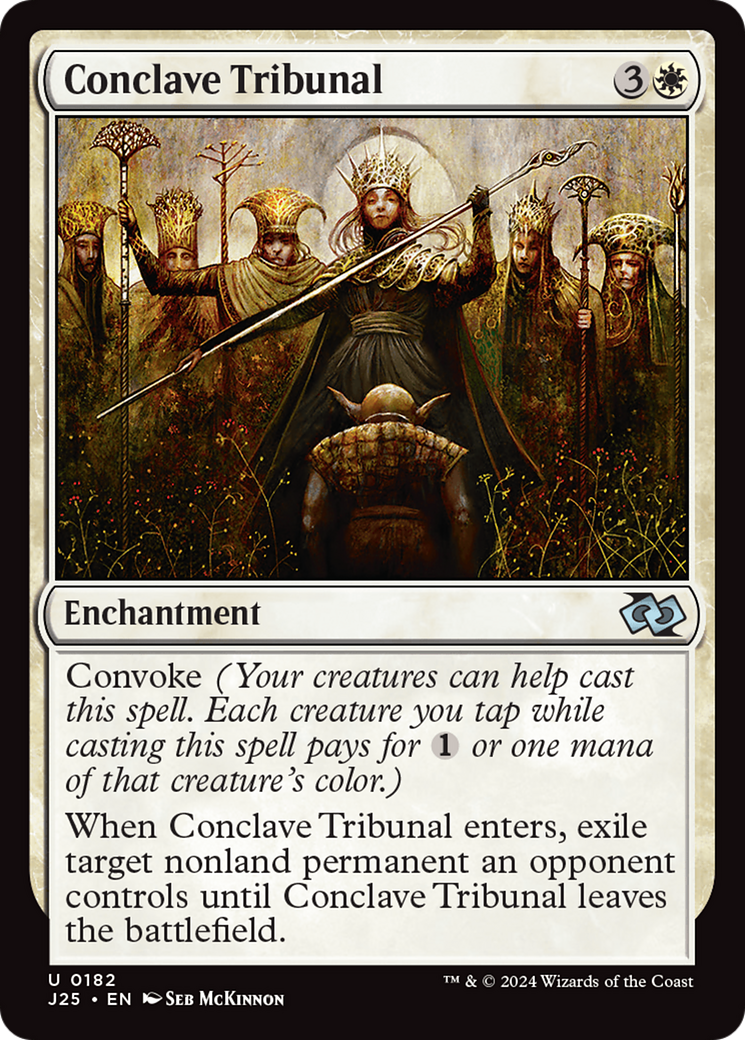 Conclave Tribunal [Foundations Jumpstart] | Jomio and Rueliete's Cards and Comics
