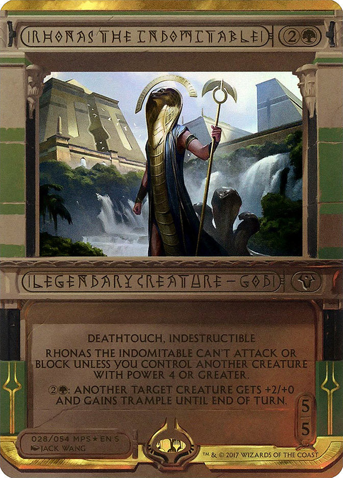 Rhonas the Indomitable (Invocation) [Amonkhet Invocations] | Jomio and Rueliete's Cards and Comics