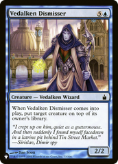 Vedalken Dismisser [The List] | Jomio and Rueliete's Cards and Comics