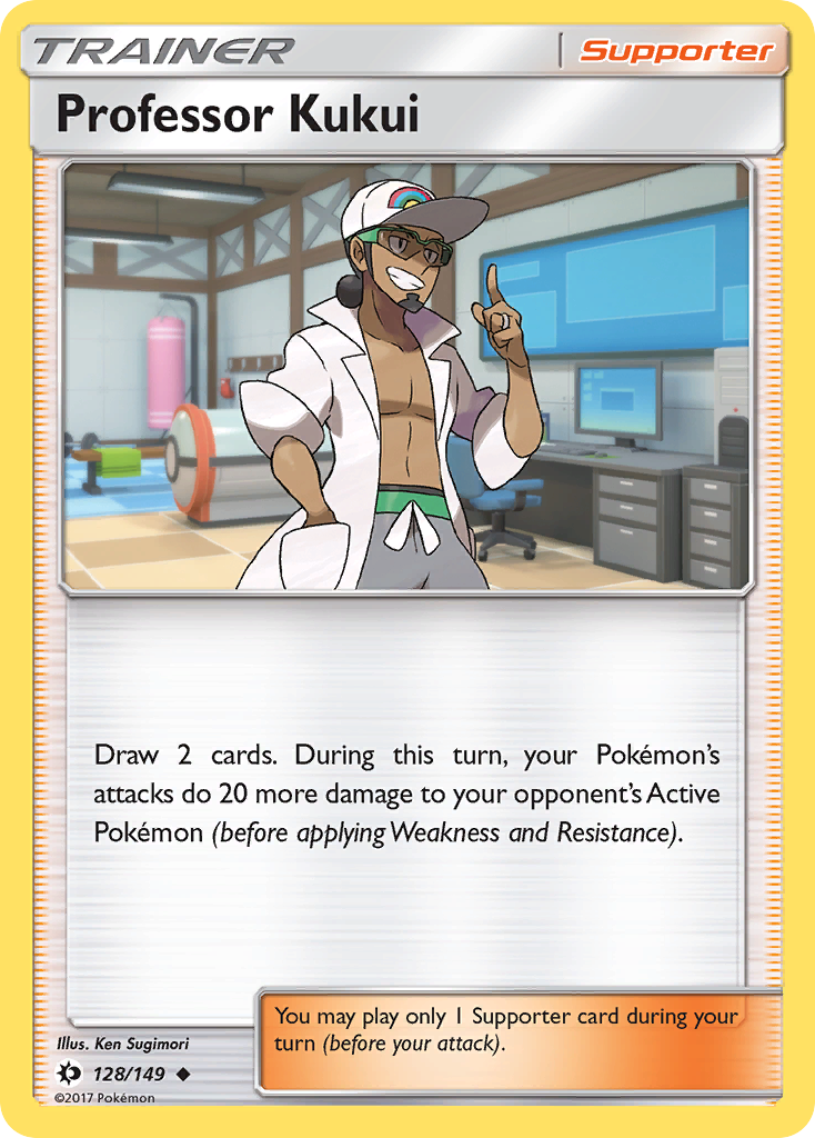 Professor Kukui (128/149) [Sun & Moon: Base Set] | Jomio and Rueliete's Cards and Comics
