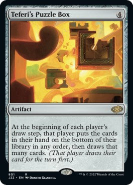 Teferi's Puzzle Box [Jumpstart 2022] | Jomio and Rueliete's Cards and Comics
