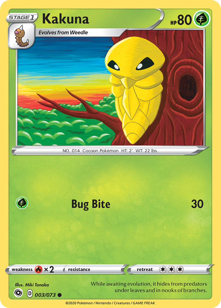 Kakuna (003/073) [Sword & Shield: Champion's Path] | Jomio and Rueliete's Cards and Comics