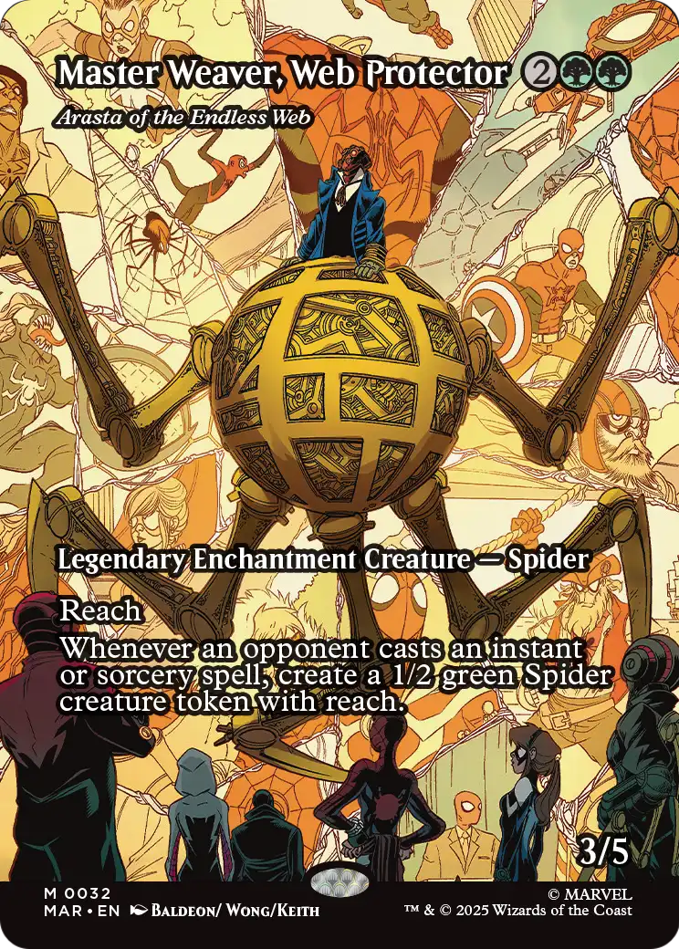 Arasta of the Endless Web [The List] | Jomio and Rueliete's Cards and Comics