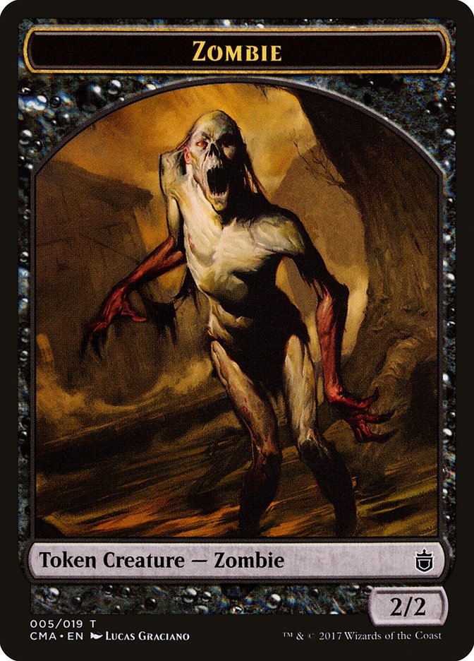 Zombie Token [Commander Anthology Tokens] | Jomio and Rueliete's Cards and Comics