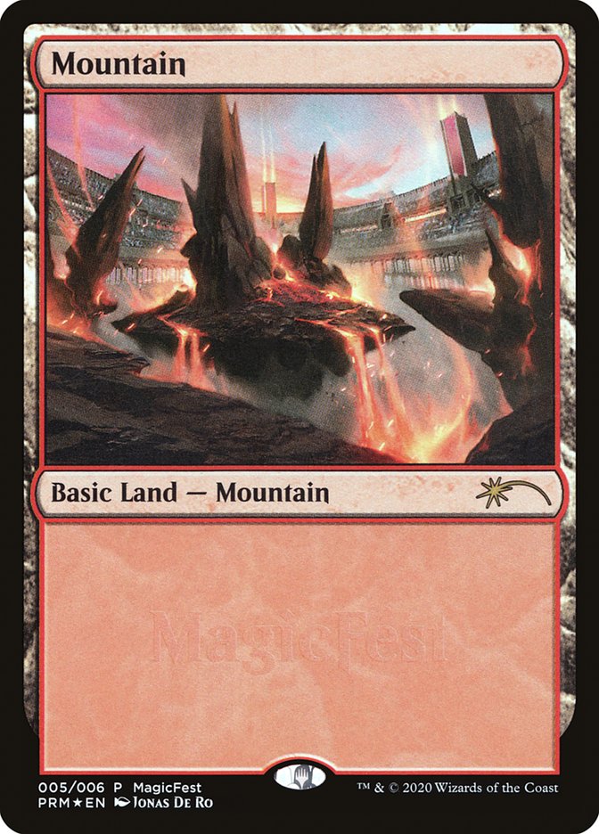 Mountain (5) [MagicFest 2020] | Jomio and Rueliete's Cards and Comics