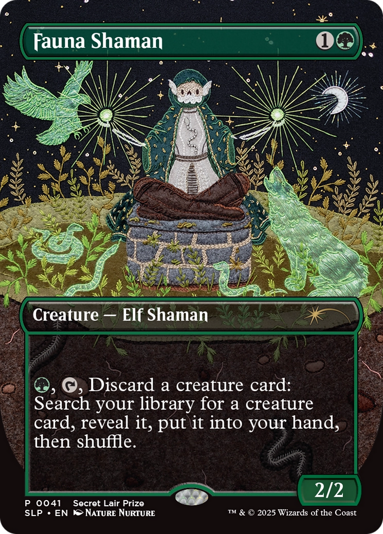 Fauna Shaman [Secret Lair Showdown] | Jomio and Rueliete's Cards and Comics