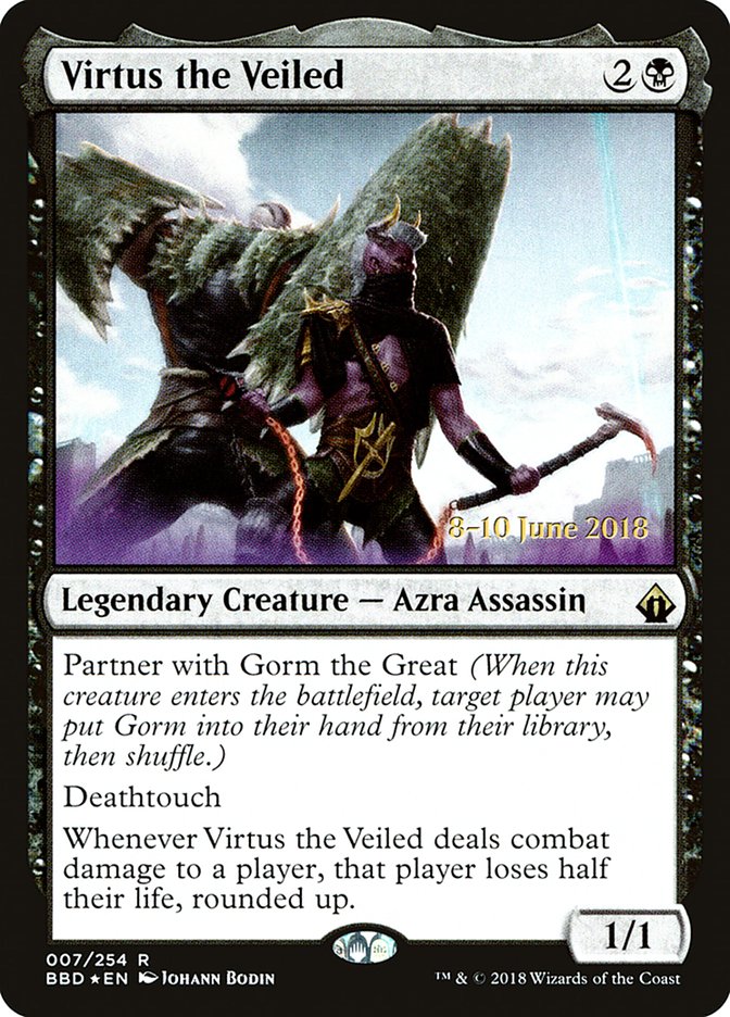 Virtus the Veiled [Battlebond Prerelease Promos] | Jomio and Rueliete's Cards and Comics