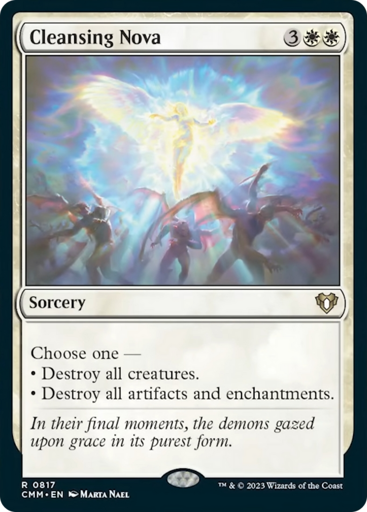 Cleansing Nova [Commander Masters] | Jomio and Rueliete's Cards and Comics