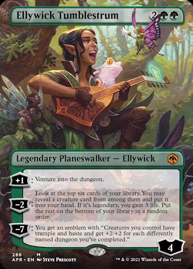 Ellywick Tumblestrum (Borderless) [Dungeons & Dragons: Adventures in the Forgotten Realms] | Jomio and Rueliete's Cards and Comics
