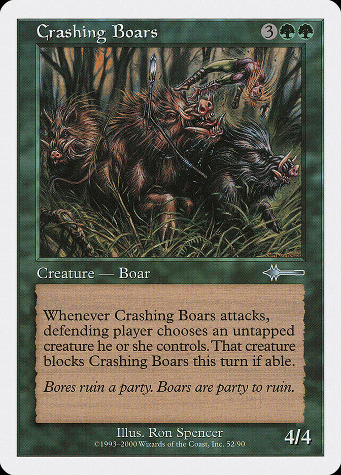 Crashing Boars [Beatdown] | Jomio and Rueliete's Cards and Comics