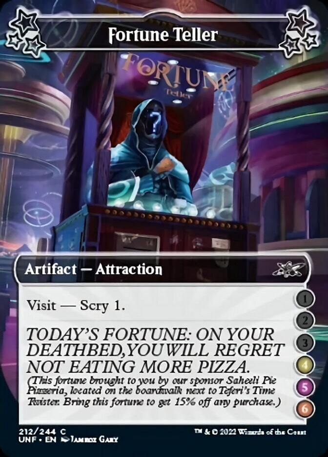 Fortune Teller (4-5-6) [Unfinity] | Jomio and Rueliete's Cards and Comics