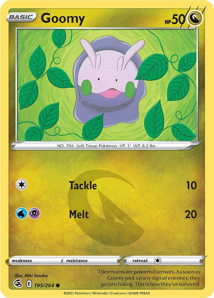 Goomy (195/264) [Sword & Shield: Fusion Strike] | Jomio and Rueliete's Cards and Comics