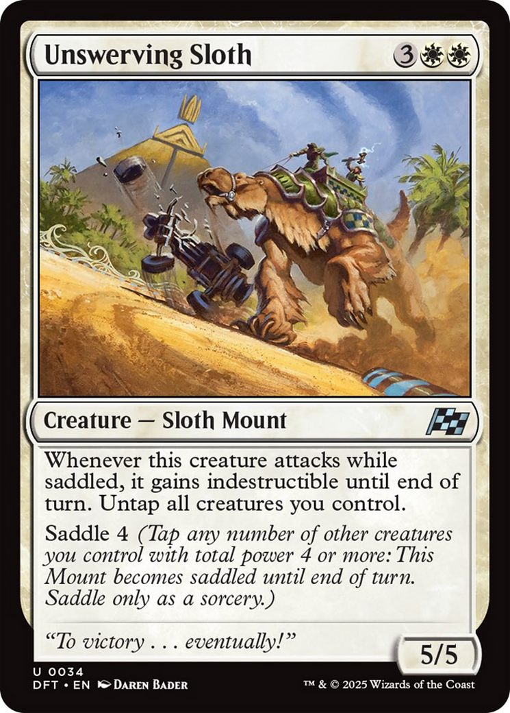 Unswerving Sloth [Aetherdrift] | Jomio and Rueliete's Cards and Comics