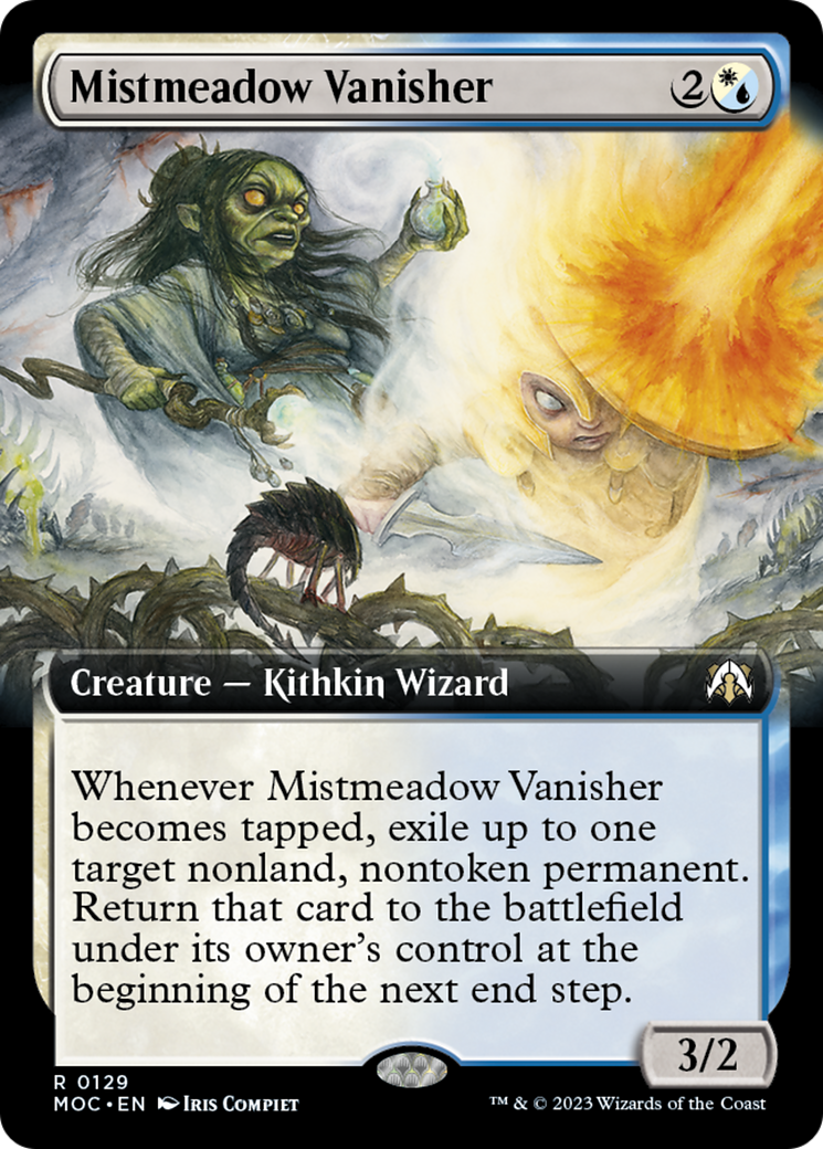 Mistmeadow Vanisher (Extended Art) [March of the Machine Commander] | Jomio and Rueliete's Cards and Comics