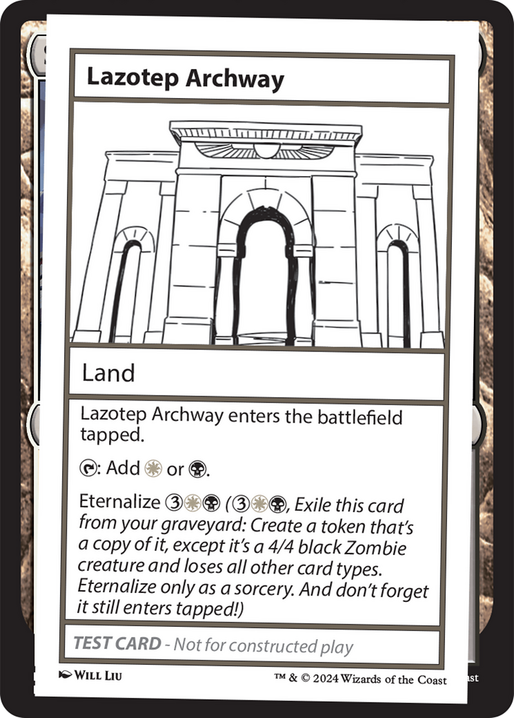 Lazotep Archway [Mystery Booster 2 Playtest Cards] | Jomio and Rueliete's Cards and Comics