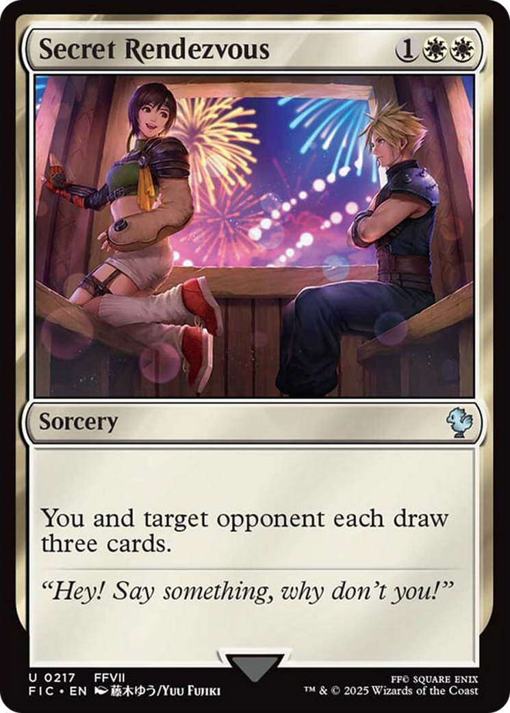 Secret Rendezvous (0217) [FINAL FANTASY Commander] | Jomio and Rueliete's Cards and Comics