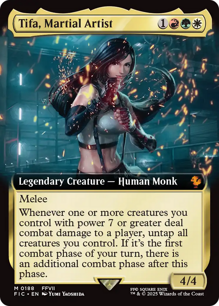 Tifa, Martial Artist (Extended Art) [FINAL FANTASY Commander] | Jomio and Rueliete's Cards and Comics