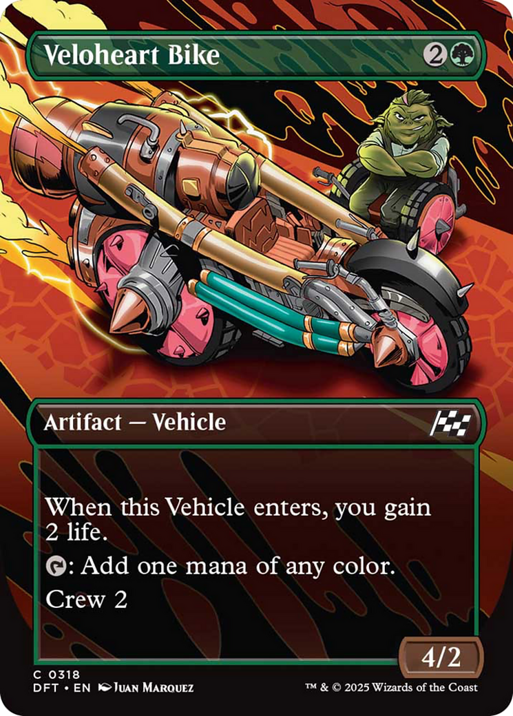 Veloheart Bike (Borderless) [Aetherdrift] | Jomio and Rueliete's Cards and Comics