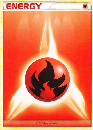 Fire Energy (2010 Unnumbered HGSS Style) [League & Championship Cards] | Jomio and Rueliete's Cards and Comics
