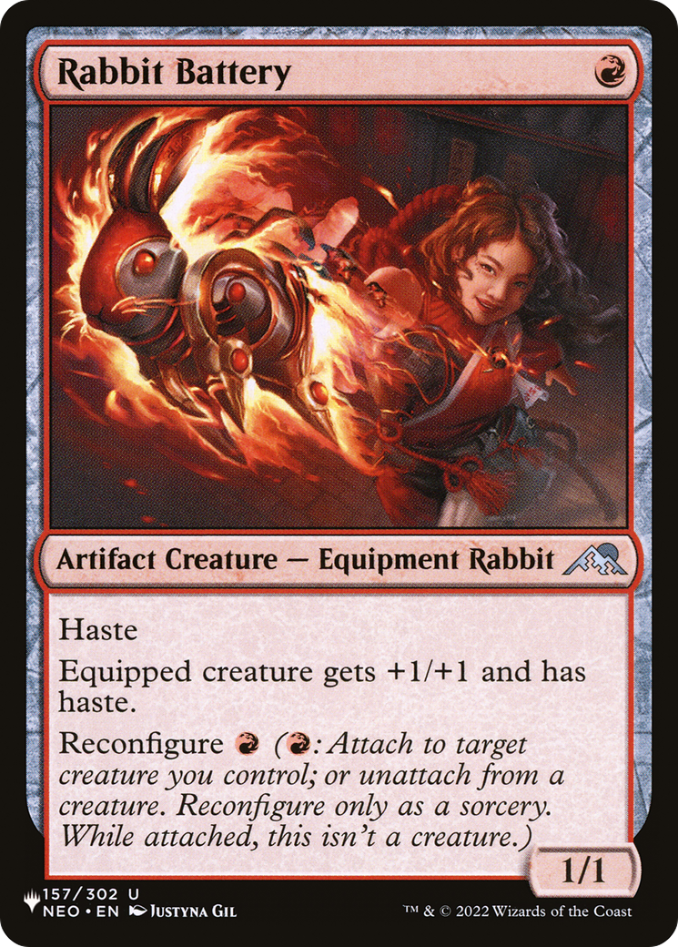 Rabbit Battery [The List] | Jomio and Rueliete's Cards and Comics