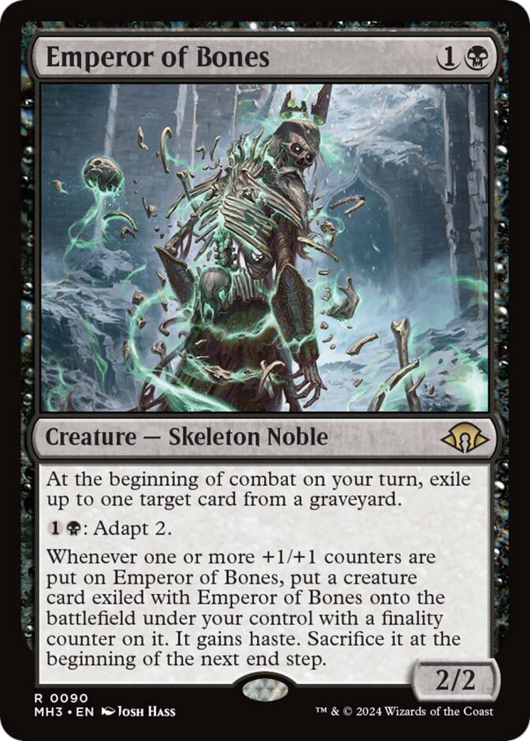 Emperor of Bones [Modern Horizons 3] | Jomio and Rueliete's Cards and Comics