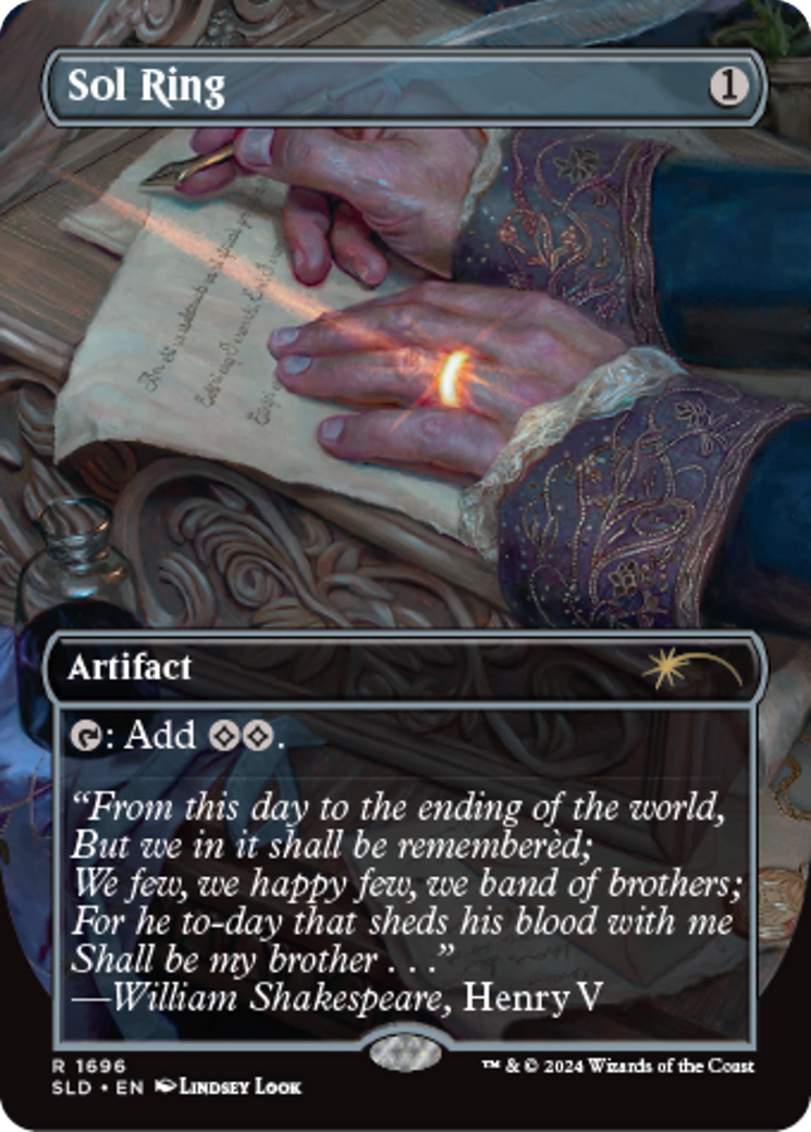 Sol Ring (1696) [Secret Lair: Sheldon's Spellbook] | Jomio and Rueliete's Cards and Comics