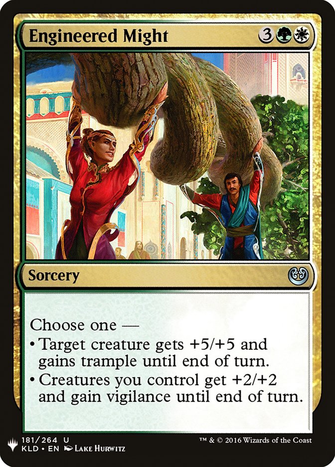 Engineered Might [Mystery Booster] | Jomio and Rueliete's Cards and Comics
