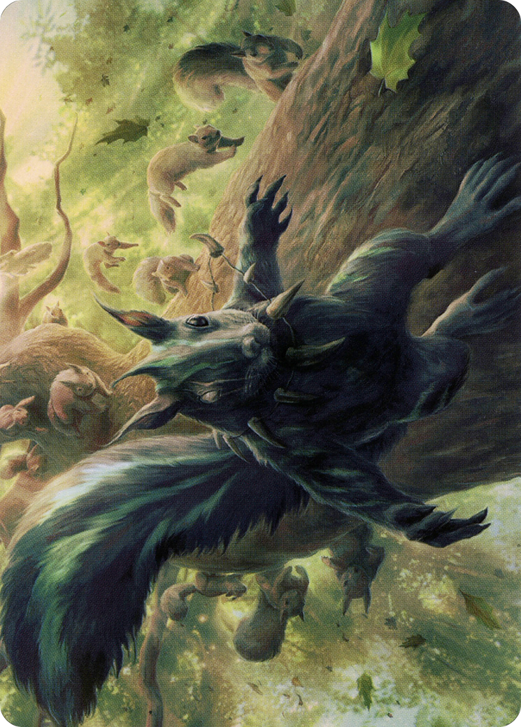 Chatterfang, Squirrel General Art Card (68) [Modern Horizons 2 Art Series] | Jomio and Rueliete's Cards and Comics