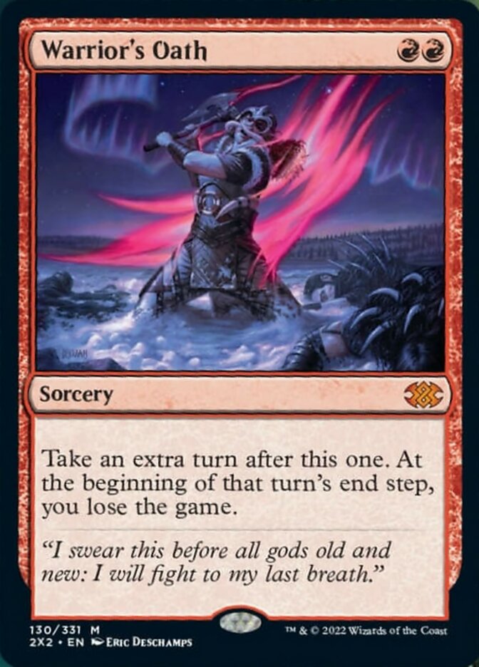 Warrior's Oath [Double Masters 2022] | Jomio and Rueliete's Cards and Comics