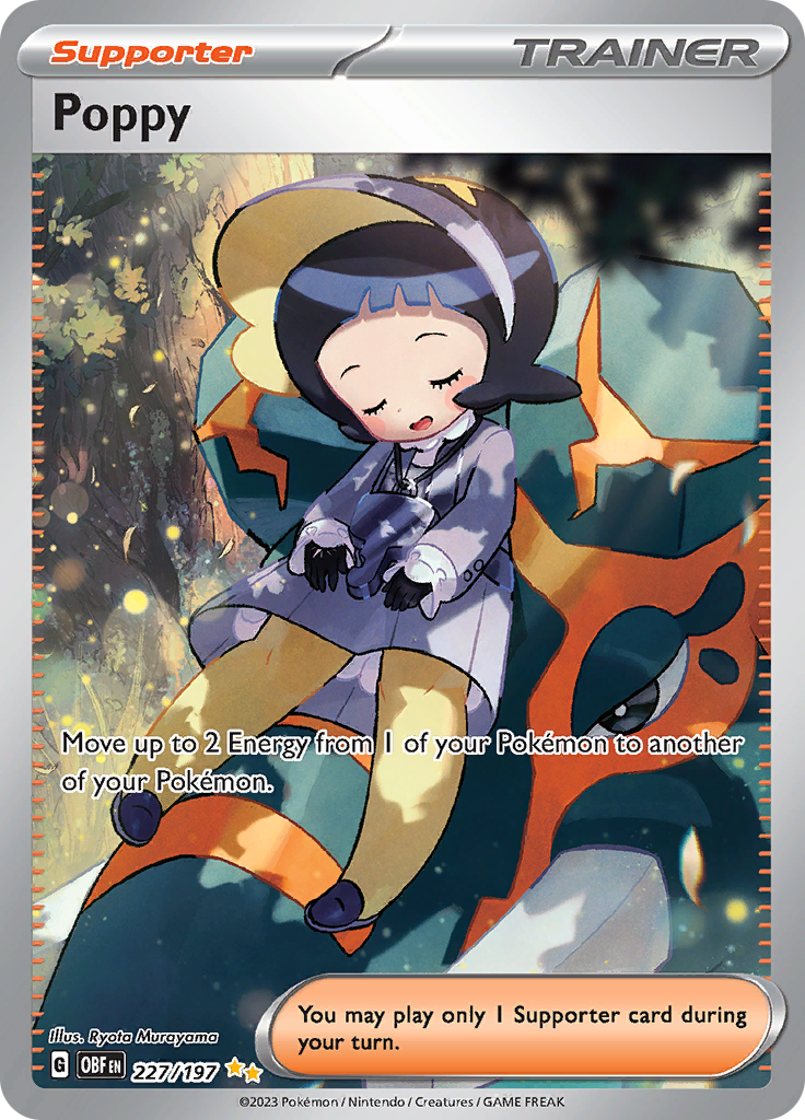 Poppy (227/197) [Scarlet & Violet: Obsidian Flames] | Jomio and Rueliete's Cards and Comics