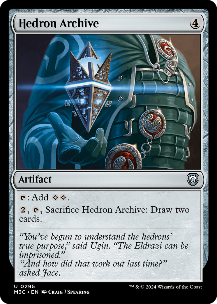 Hedron Archive (Ripple Foil) [Modern Horizons 3 Commander] | Jomio and Rueliete's Cards and Comics
