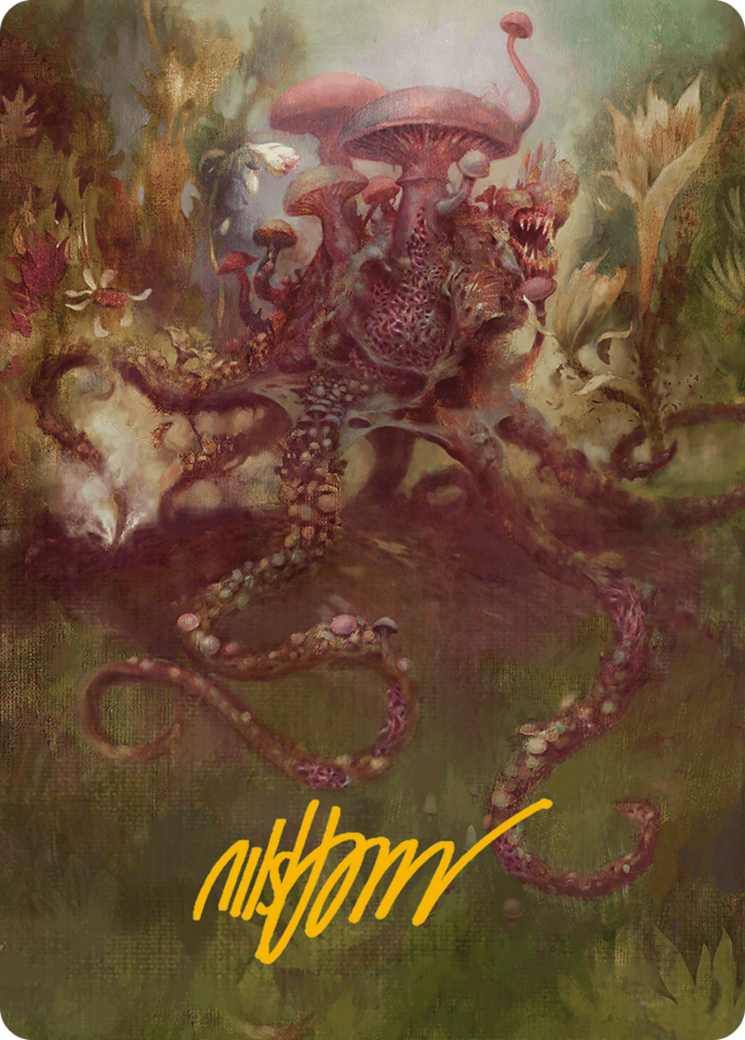 Sowing Mycospawn Art Card (Gold-Stamped Signature) [Modern Horizons 3 Art Series] | Jomio and Rueliete's Cards and Comics