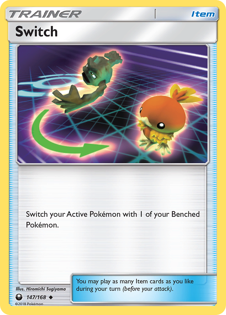 Switch (147/168) [Sun & Moon: Celestial Storm] | Jomio and Rueliete's Cards and Comics